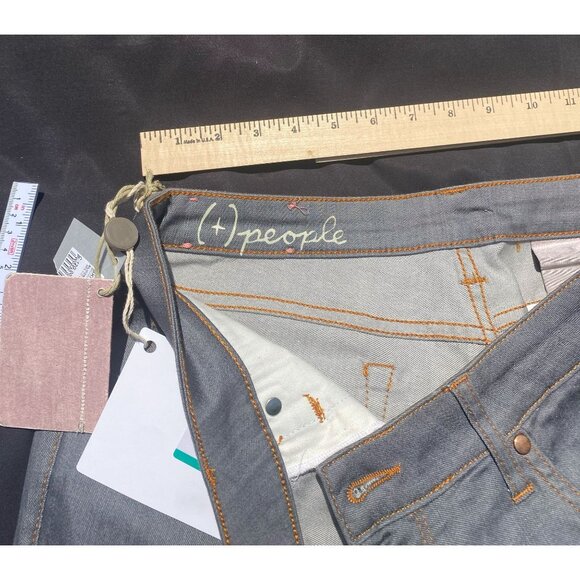 Women's (+). People Jeans Light Wash Denim Size 31 - Picture 3 of 4